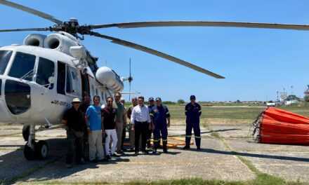 Ενισχύονται τα εναέρια πυροσβεστικά μέσα στη Θράκη