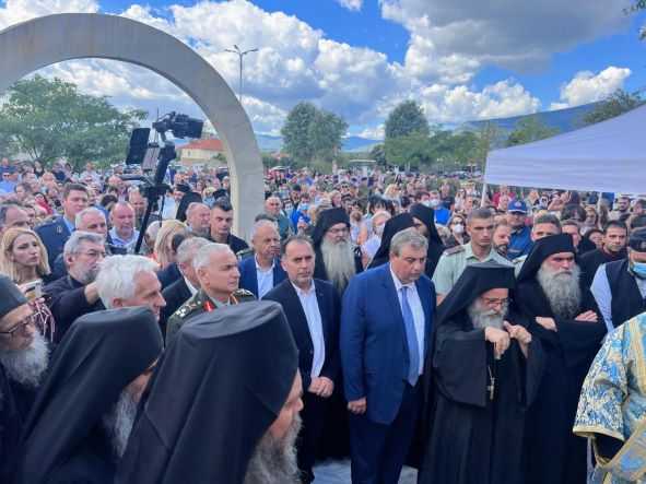 Η  Ιερά Εικόνα «ΑΞΙΟΝ ΕΣΤΙ» στον Άγιο Χριστόφορο Πετροχωρίου