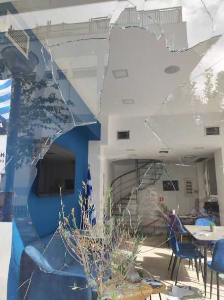 Επίθεση στα γραφεία της Πατριωτικής Ενώσεως στην Αλεξανδρούπολη