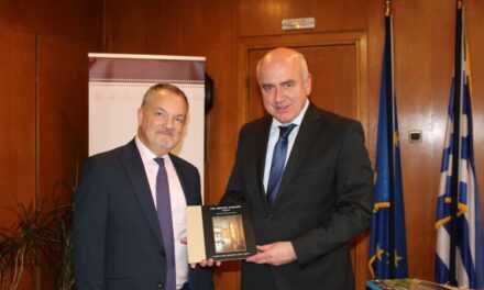 Συνάντηση του Περιφερειάρχη ΑΜΘ με το Βρετανό Πρέσβη στην Αθήνα