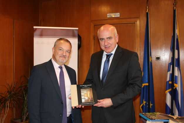 Συνάντηση του Περιφερειάρχη ΑΜΘ με το Βρετανό Πρέσβη στην Αθήνα