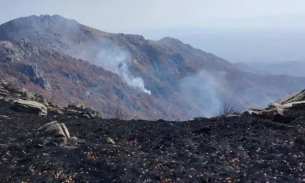 Ροδόπη | Μαίνεται για 10η συνεχόμενη μέρα η φωτιά στο Παπίκιο Όρος