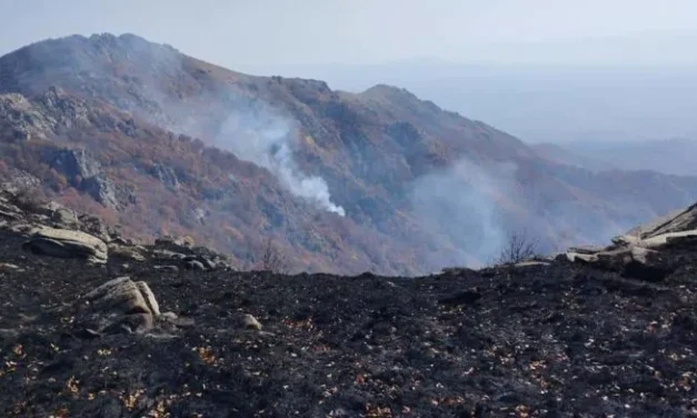 Ροδόπη | Μαίνεται για 10η συνεχόμενη μέρα η φωτιά στο Παπίκιο Όρος