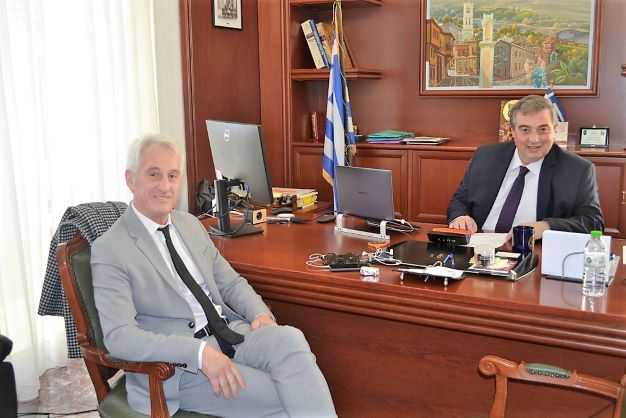 Εθιμοτυπική επίσκεψη στον Αντιπεριφερειάρχη Ξάνθης