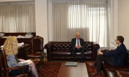 Συνάντηση του Περιφερειάρχη ΑΜΘ Χρήστου Μέτιου με τον Αναπληρωτή Επικεφαλής της Αποστολής της Νορβηγικής Πρεσβείας στην Αθήνα