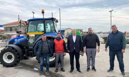 Δωρεά σύγχρονων παρελκόμενων και εξοπλισμού για μηχανήματα έργου στον Δήμο Τοπείρου