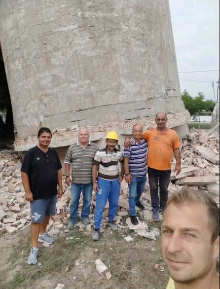 Κατεδαφίστηκε ο παλαιός υδατόπυργος στον οικισμό Μάγγανα Δήμου Τοπείρου