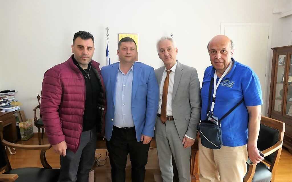 Τον Δήμαρχο Μ. Τσέπελη επισκέφθηκε  ο Δήμαρχος Ούτσια της Ρουμανίας
