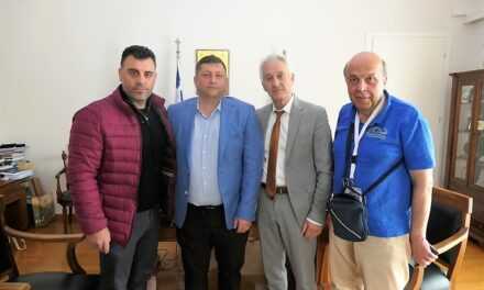 Τον Δήμαρχο Μ. Τσέπελη επισκέφθηκε  ο Δήμαρχος Ούτσια της Ρουμανίας