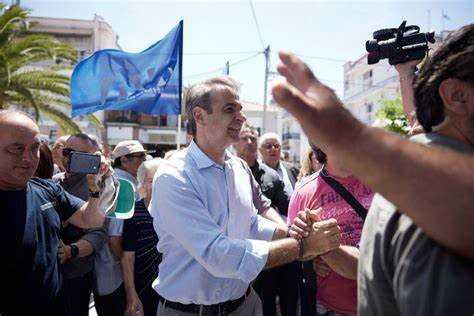 Στη Θάσο ο Κυριάκος Μητσοτάκης