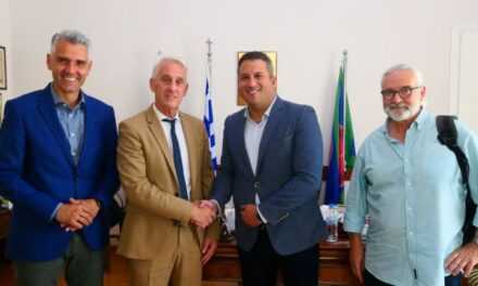 Ο Δήμαρχος συνάντησε τους εκπροσώπους της ΕΑΓΜΕ  για τη γεωθερμική έρευνα στη Σταυρούπολη