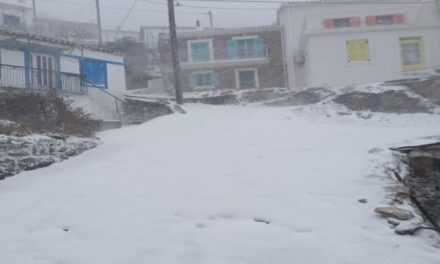 Χιονοθύελλα στη Σαμοθράκη Κλειστά τα σχολεία την Τρίτη και την Τετάρτη…