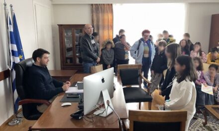 Η εξοικείωση των μαθητών με την καθημερινή λειτουργία του Δήμου Ξάνθης, συνεχίζεται με επιτυχία
