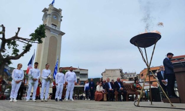 Οι Ξάνθη υποδέχτηκε την Ολυμπιακή Φλόγα