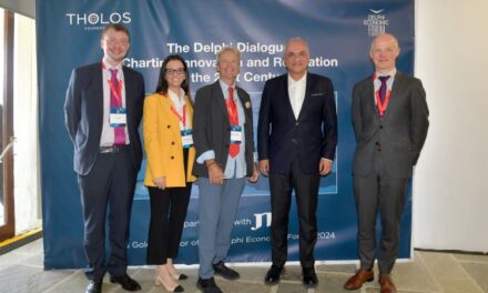 Delphi Economic Forum ΙΧ: Η JTI υποστηρικτής εκδήλωσης του Tholos Foundation «Διάλογος των Δελφών: Χαρτογραφώντας την καινοτομία και τη νομοθεσία για τον 21ο αιώνα» (The Delphi Dialogue: Charting Innovation & Regulation for the 21st Century)