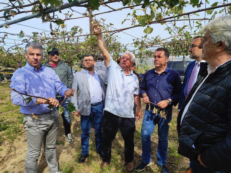 Εκτεταμένες καταστροφές από την χαλαζόπτωση στην Ξάνθη – Αυτοψία του ΕΛΓΑ