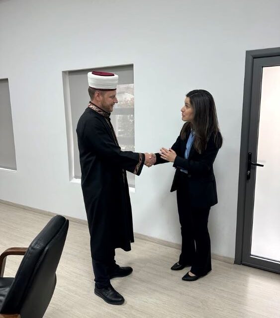 Η Υφυπουργός Παιδείας κ. Λυτρίβη επισκέφθηκε τον Μουφτή Ξάνθης