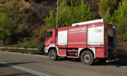 Καβάλα: Οριοθετήθηκε η φωτιά που ξέσπασε σε αγροτοδασική έκταση στην περιοχή Λεύκη