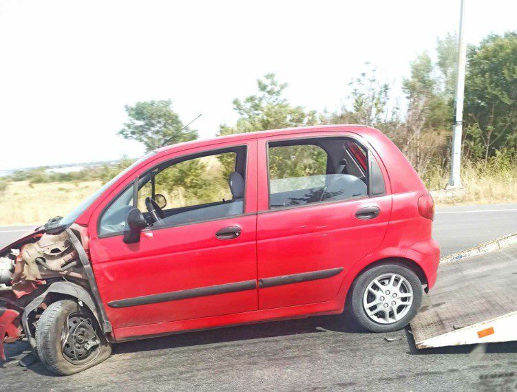 Ατύχημα με υλικές ζημίες στην διασταύρωση του περιφερειακού Ξάνθης