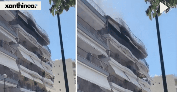Φωτιά σε διαμέρισμα στην Ξάνθη – Συναγερμός στην Πυροσβεστική