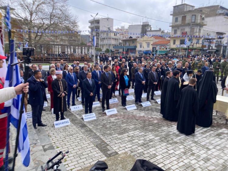 Παρούσα η Μουφτεία Ξάνθης στις εορταστικές εκδηλώσεις της 25ης Μαρτίου