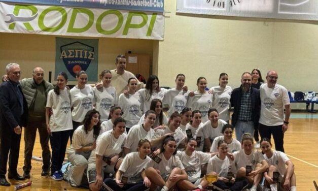 Ο Δήμος Ξάνθης Συγχαίρει τη Γυναικεία Ομάδα της Ασπίδας για την Άνοδο στην Α2