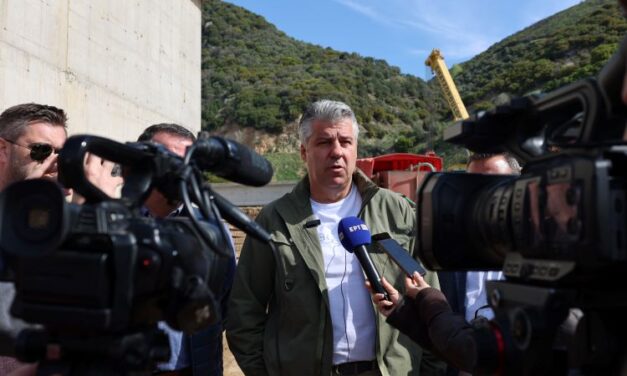 Περιφερειάρχης Χριστόδουλος Τοψίδης: Τα έργα υποδομών θα αποδίδονται χωρίς καθυστερήσεις στην κοινωνία και στους πολίτες