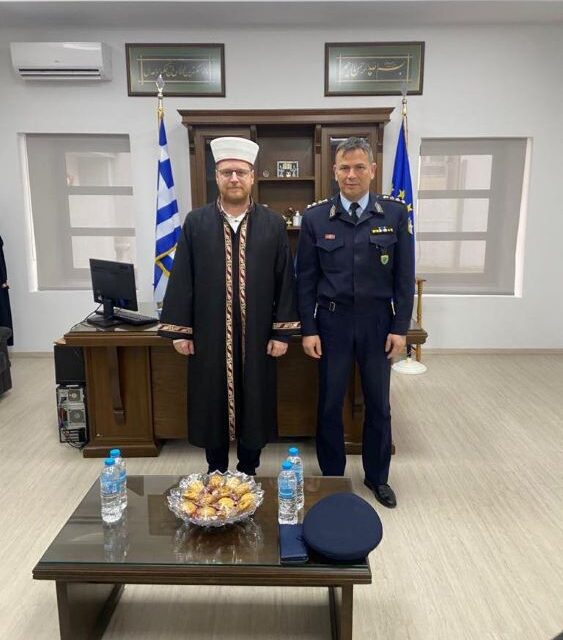 ΣΥΝΑΝΤΗΣΗ ΜΟΥΦΤΗ ΞΑΝΘΗΣ ΜΕ ΤΟΝ ΝΕΟ ΑΣΤΥΝΟΜΙΚΟ ΔΙΕΥΘΥΝΤΗ ΤΗΣ ΞΑΝΘΗΣ