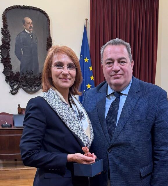 ΣΥΝΑΝΤΗΣΗ ΤΟΥ ΠΡΟΕΔΡΟΥ ΤΗΣ ΚΟΙΝΟΒΟΥΛΕΥΤΙΚΗΣ ΟΜΑΔΑΣ ΦΙΛΙΑΣ ΕΛΛΑΔΑΣ – ΡΟΥΜΑΝΙΑΣ Ε. ΣΤΥΛΙΑΝΙΔΗ ΜΕ ΤΗΝ ΠΡΕΣΒΗ ΤΗΣ ΡΟΥΜΑΝΙΑΣ ΣΤΗ ΕΛΛΑΔΑ