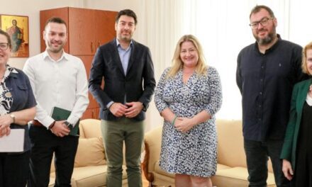Συνάντηση του Δημάρχου Ξάνθης με τη Μορφωτική Ακόλουθο της Αμερικανικής Πρεσβείας στην Αθήνα