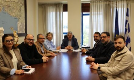 Περιφερειάρχης Χριστόδουλος Τοψίδης: Αξιοποιούμε κάθε διαθέσιμο εργαλείο για να ενισχύσουμε την ανθεκτικότητα της Περιφέρειας μας στην κλιματική αλλαγή