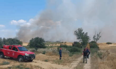 Πυρκαγιά στα Άβδηρα Ξάνθης