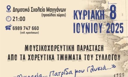 ΣΥΛΛΟΓΟΣ ΓΥΝΑΙΚΩΝ ΜΑΓΓΑΝΩΝ