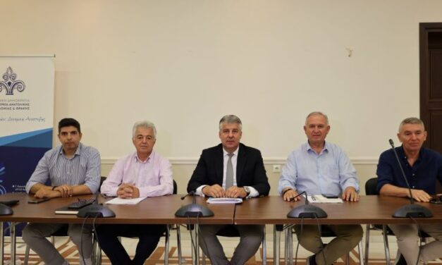 Ο Περιφερειάρχης Ανατολικής Μακεδονίας και Θράκης παρουσίασε τα πεπραγμένα και τον σχεδιασμό για την Π.Ε. Έβρου  75 εκ. ευρώ έργα και δράσεις σε εξέλιξη, 65 εκ. ευρώ έργα και δράσεις προς υλοποίηση