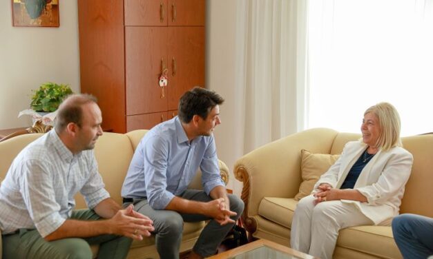 Επίσκεψη της νέας Διοικήτριας του Γενικού Νοσοκομείου Ξάνθης στο Δημαρχείο Ξάνθης