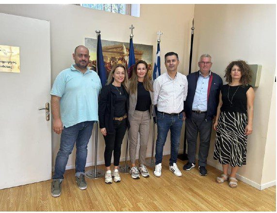 Εθιμοτυπική Συνάντηση της Ε.Γ.Κ.Κ. Ξάνθης με την Αντιδήμαρχο Παιδείας κ. Ελένη Γιάνναρου