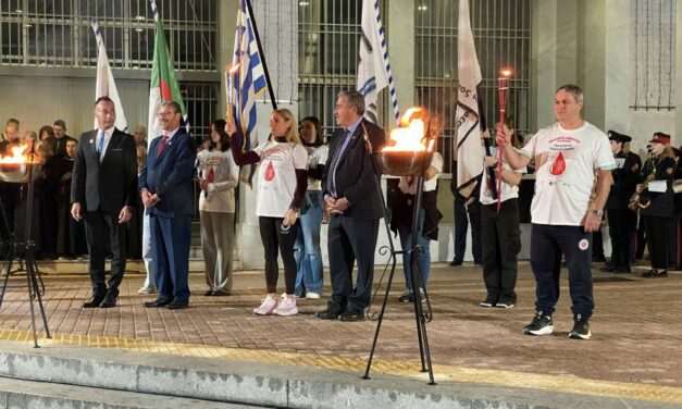 Η Φλόγα της Αγάπης έφτασε στην Ξάνθη – Έναρξη της 35ης Αμφικτιονίας Εθελοντών Αιμοδοτών