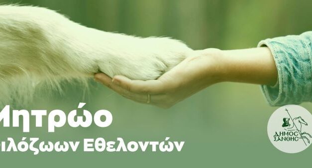 Δημιουργία Μητρώου Φιλόζωων Εθελοντών από τον Δήμο Ξάνθης