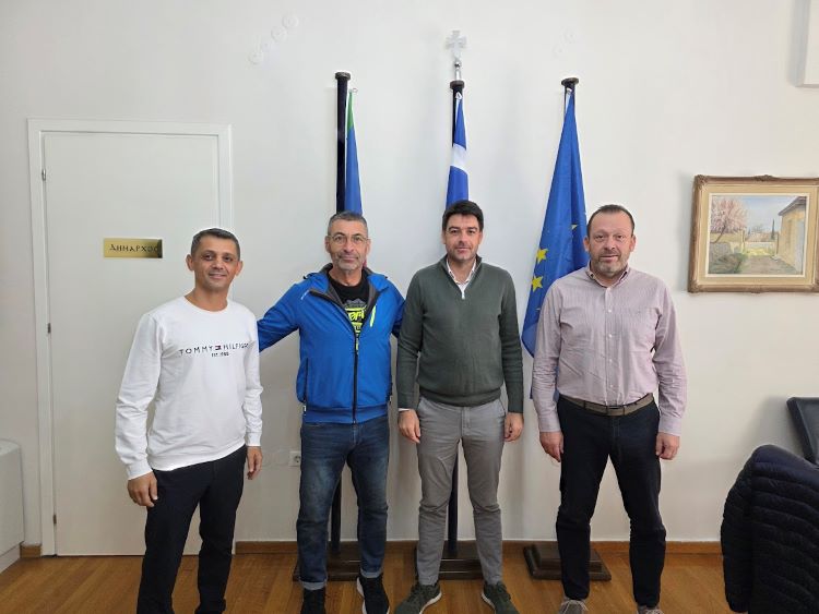 Συνάντηση του Δημάρχου Ξάνθης με αντιπροσωπεία της Πανελλήνιας Ομοσπονδίας Tae Kwon Do