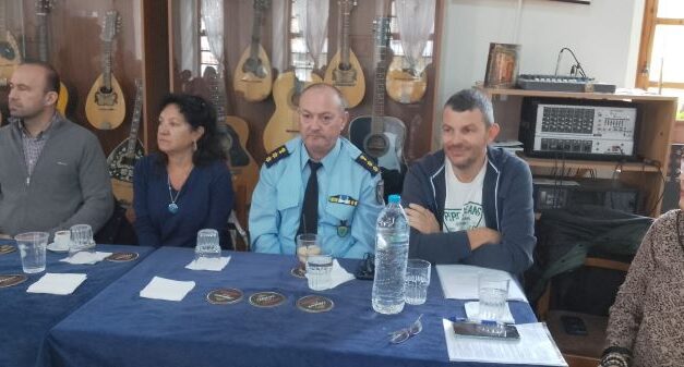 Ενημερωτική εκδήλωση για την οδική ασφάλεια στην τρίτη ηλικία με ομιλητή τον εκπαιδευτή Εκπρόσωπος  του Σωματείου εκπαιδευτών οδήγησης ΠΑΜΘ