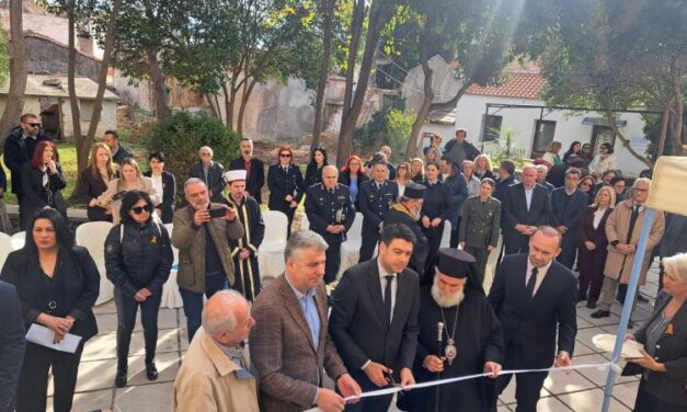 Ο Περιφερειάρχης στα εγκαίνια του Συμβουλευτικού Κέντρου Γυναικών Θυμάτων Βίας «Ζωή Δαλακλίδου» στην Ξάνθη, που χρηματοδοτήθηκε από την Περιφέρεια ΑΜΘ