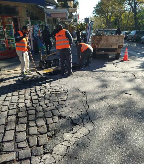 Καθαρισμοί φρεατίων από συνεργεία της ΔΕΥΑΞ και του Τμήματος Πολιτικής Προστασίας του Δήμου Ξάνθης